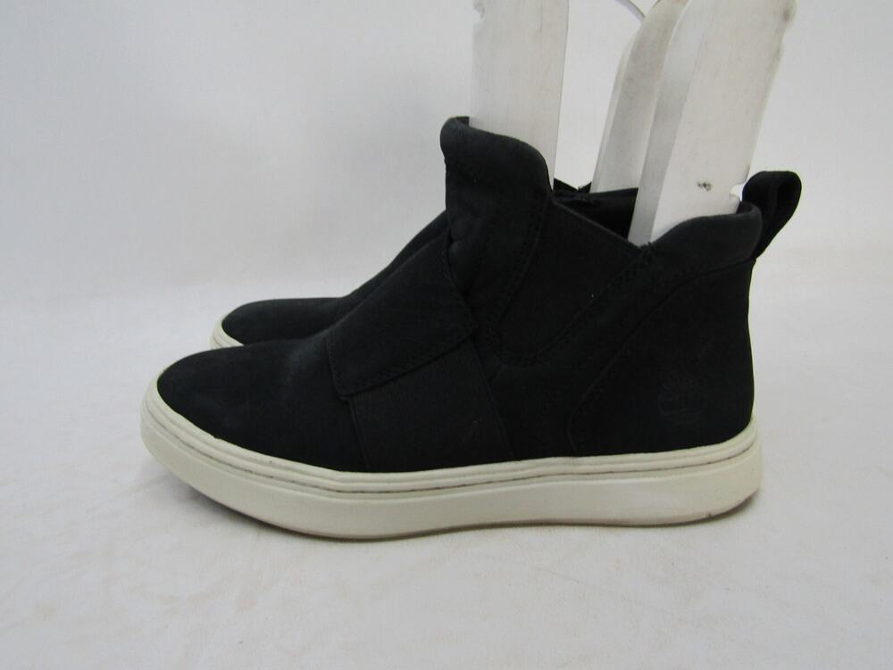 Timberland Womens Size 6 M Black Suede Chelsea Ankle Fashion Boots
